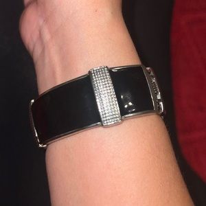 Black/Silver bracelet
